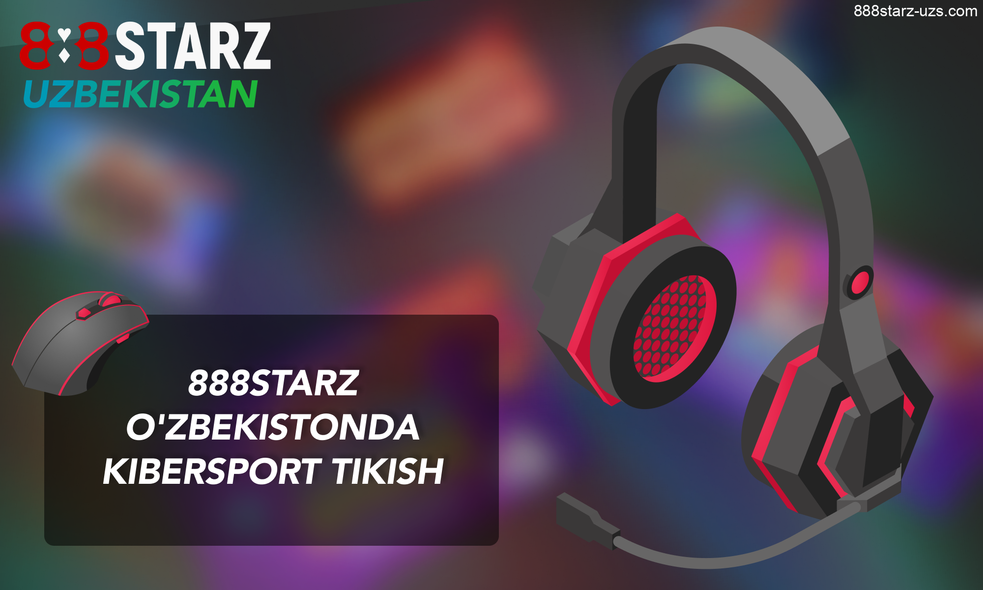 Oʻzbeklar uchun 888Starz - eSportga tikish