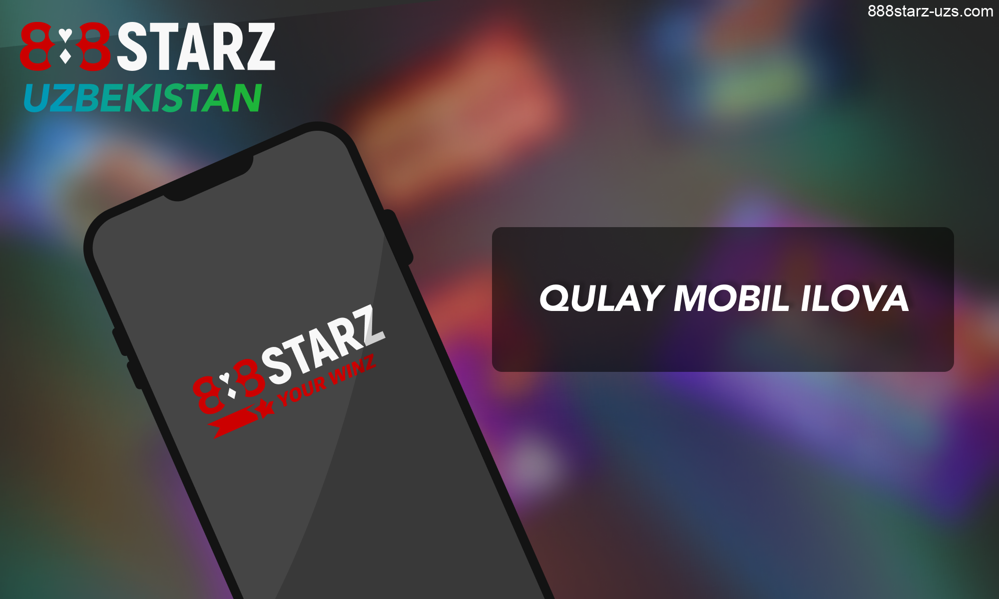 888Starz Uzbekistan - tikish oʻyinchilari uchun mobil ilova